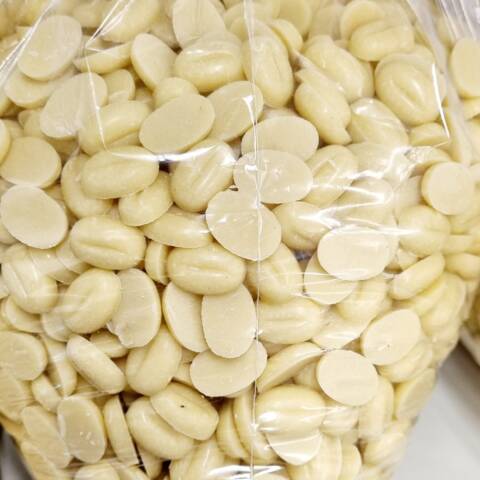 39% Vegaani, maidoton valko kaakao leivontaan 0,1 kg