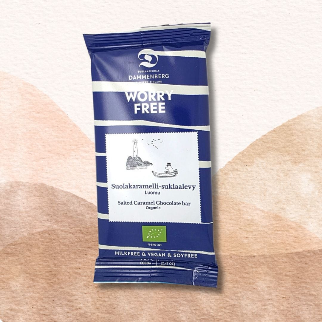Muumi Suola-toffee levy - 46 % 70g
