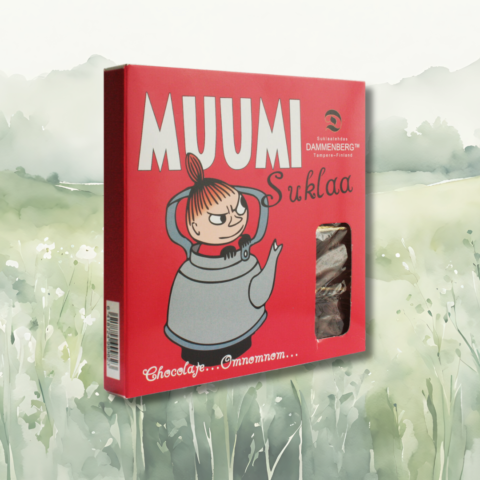Muumi suklaa hahmot  160g rasia, 16 kpl