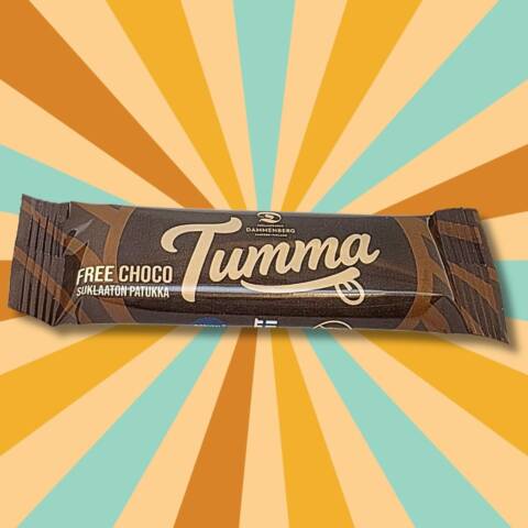 Tumma Free Choco suklaaton tumma patukka 23g
