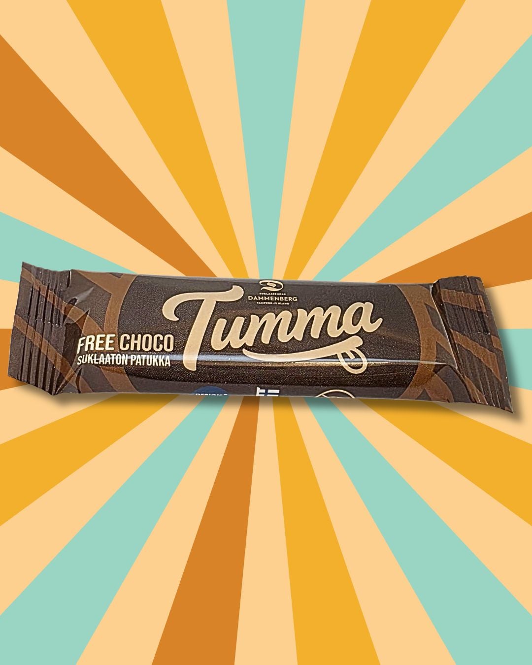 Tumma Free Choco suklaaton tumma patukka 23g